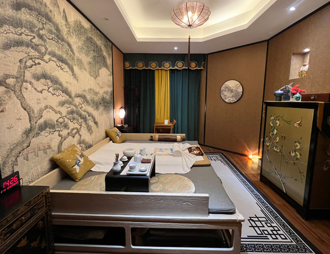 南京建邺足疗减压会所环境展示（二）一种真挚的艺术生活态度